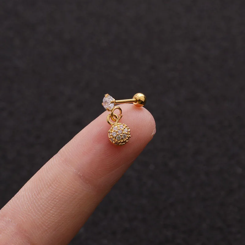 1 шт. смешанный дизайн кубический циркон мини платье с изображением луны и звезд