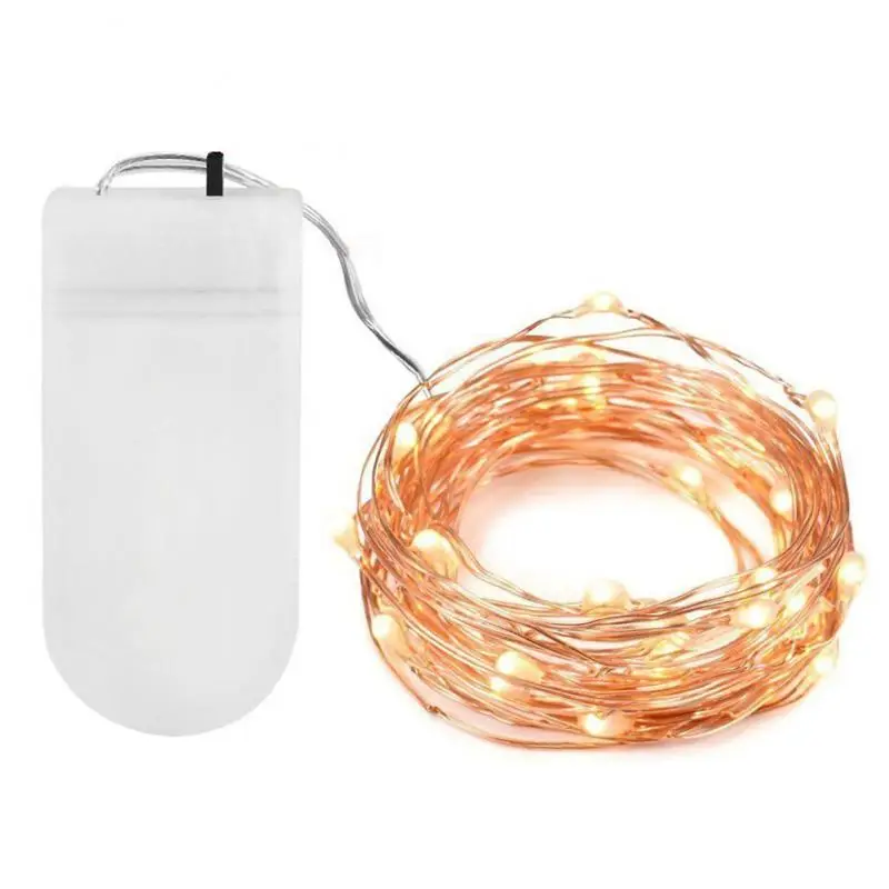 

20LED String Lights Copper Wire Garland Fairy Light Christmas Decoration Xmas Tree Home New Year Wedding Party Decor Lamp