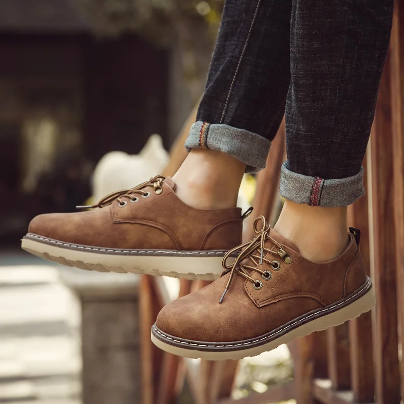 2020 New Mens Leather Casual Shoes Oxfords Derby Formal Basic Dress Metal Trim Monk-strap Fashion Loafers Best Sellers | Обувь