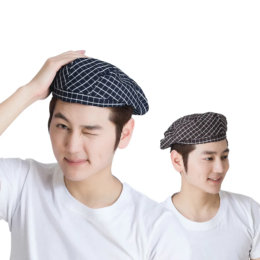 Шапка шеф-повара для ресторана и кухни Мужская кепка готовки отеля кофейни