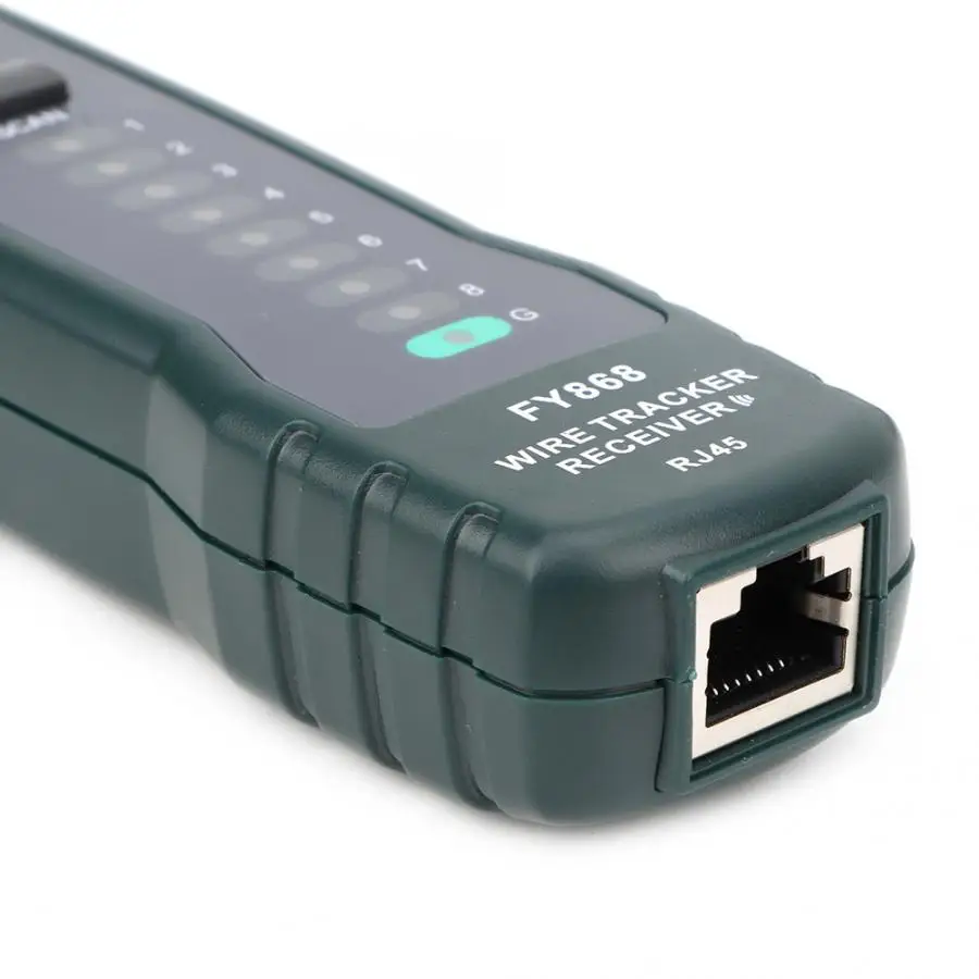 Тестер кабеля телефонной сети FY868 измеритель цепи RJ45 RJ11 Lan|Искатели автоматических выключателей| |