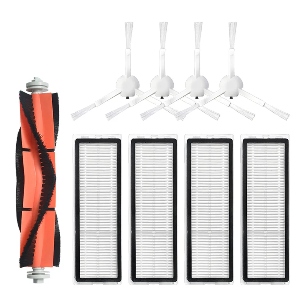 Основной щетки HEPA фильтр боковым щеткам обеспечен насадка на швабру для уборки