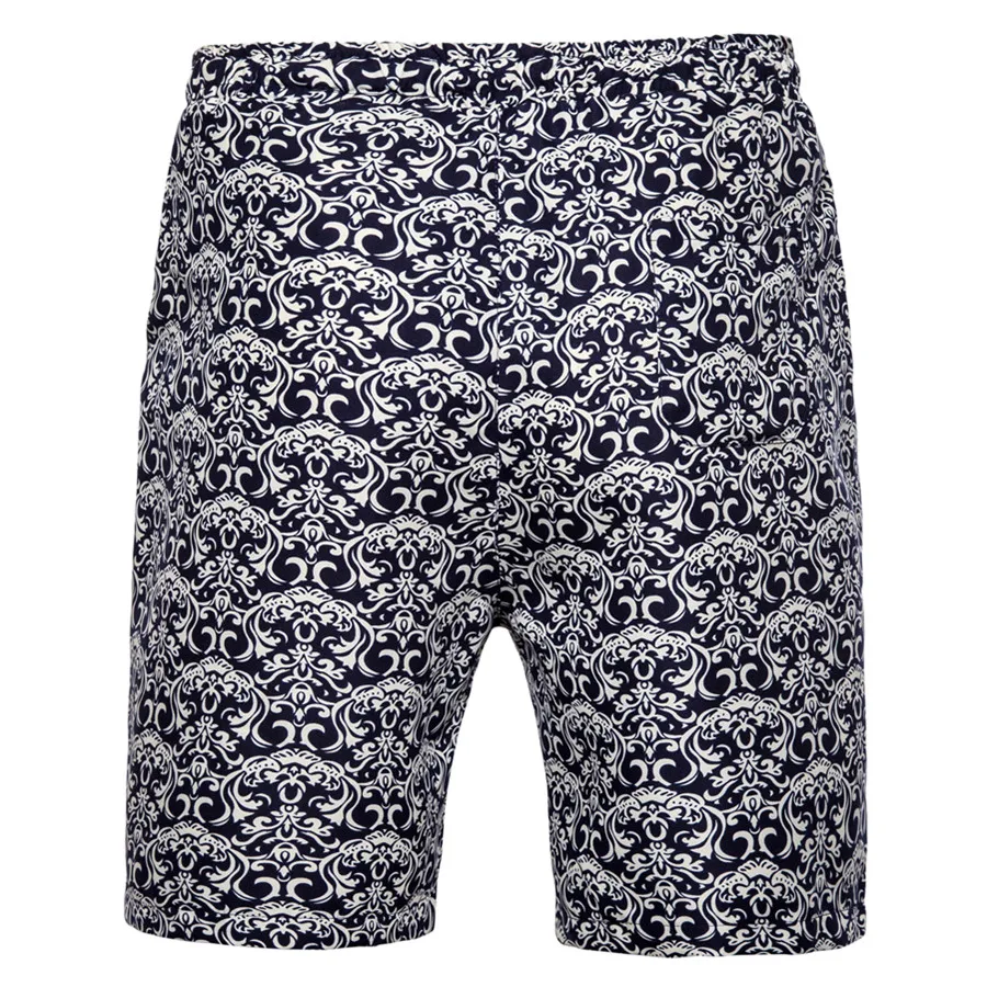 

Summer hot style men's five-point trousers flower trousers