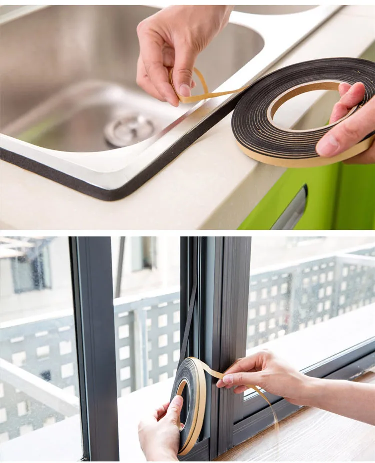 Gas cooktop slot antifouling strip dustproof soundproof sealing multipurpose kitchen supplies | Дом и сад