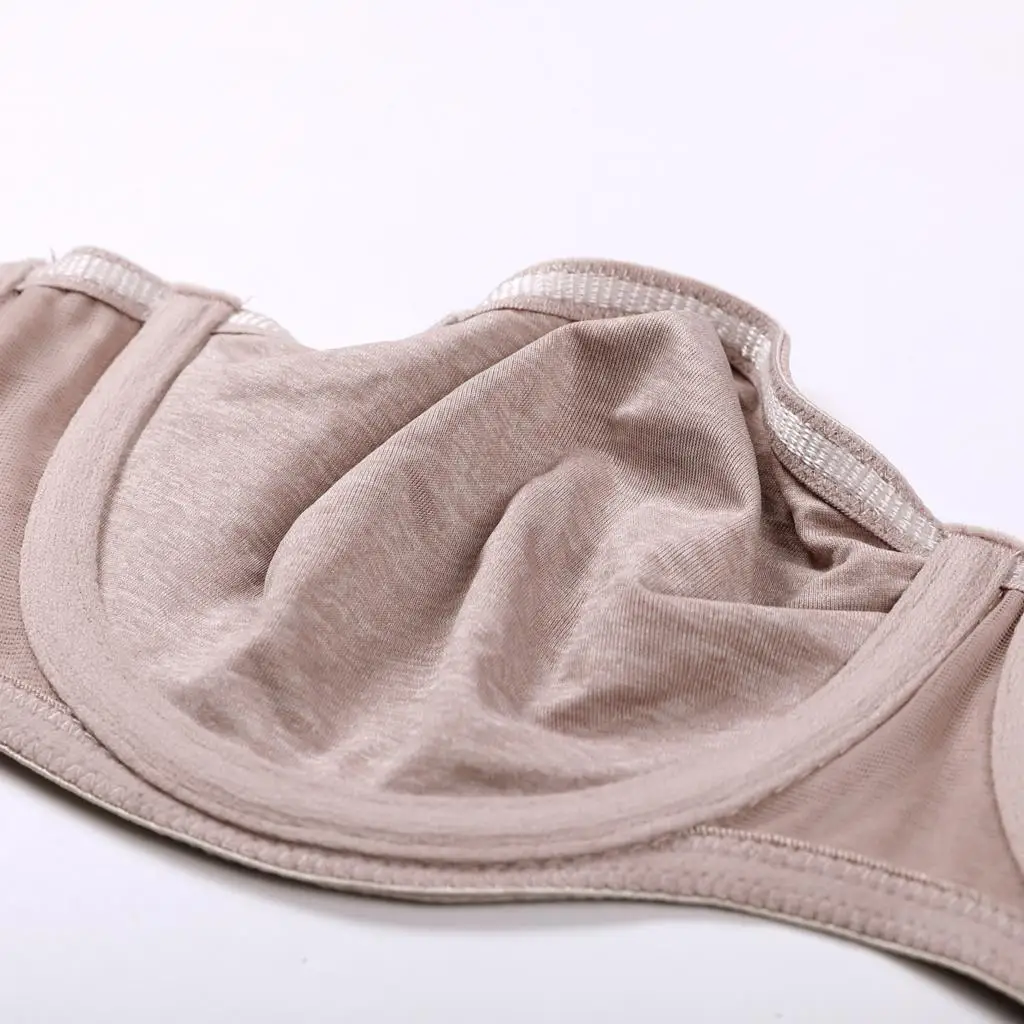 

Hot Sale Women's Non Padded Underwire Convertible Seamless Strapless Bra Plus Size Unlined