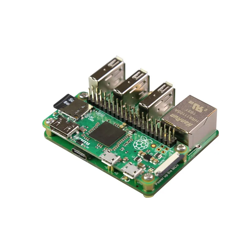 Raspberry Pi Zero W RJ45 Ethernet плата расширения USB в концентратор|Аксессуары для