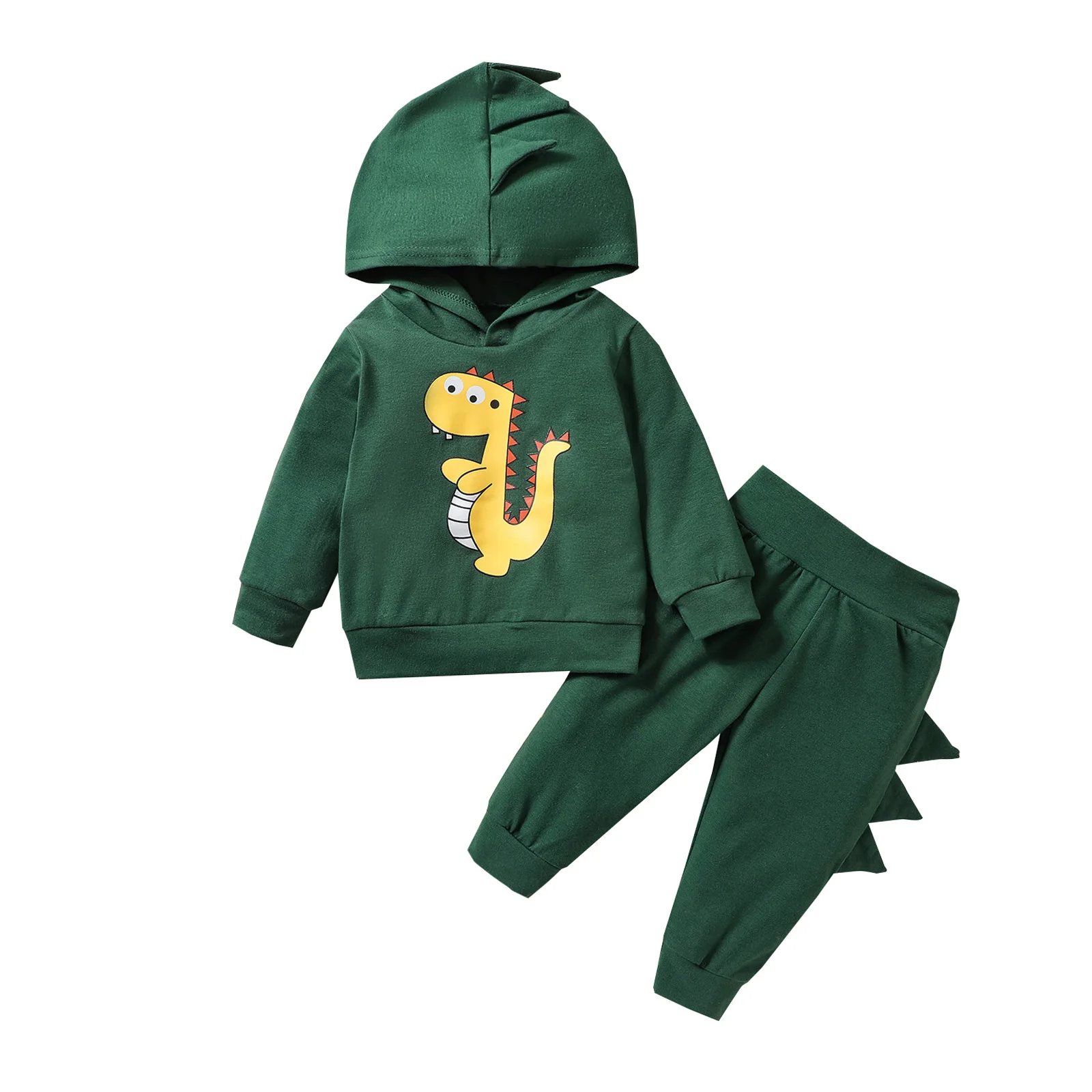 

Ma&Baby 0-2Y Autumn Baby Boys Clothes Set Newborn Infant Boy Dinosaur Outfits Hooded Tops Pants DD40