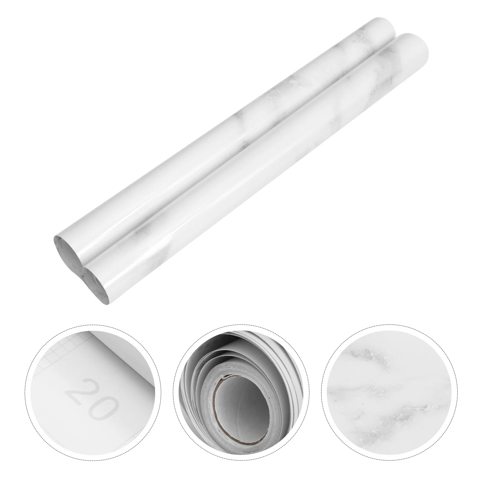 

1 Roll Self-Adhesive Wall Stickers Kitchen Waterproof Wallpapers Sticker Decor