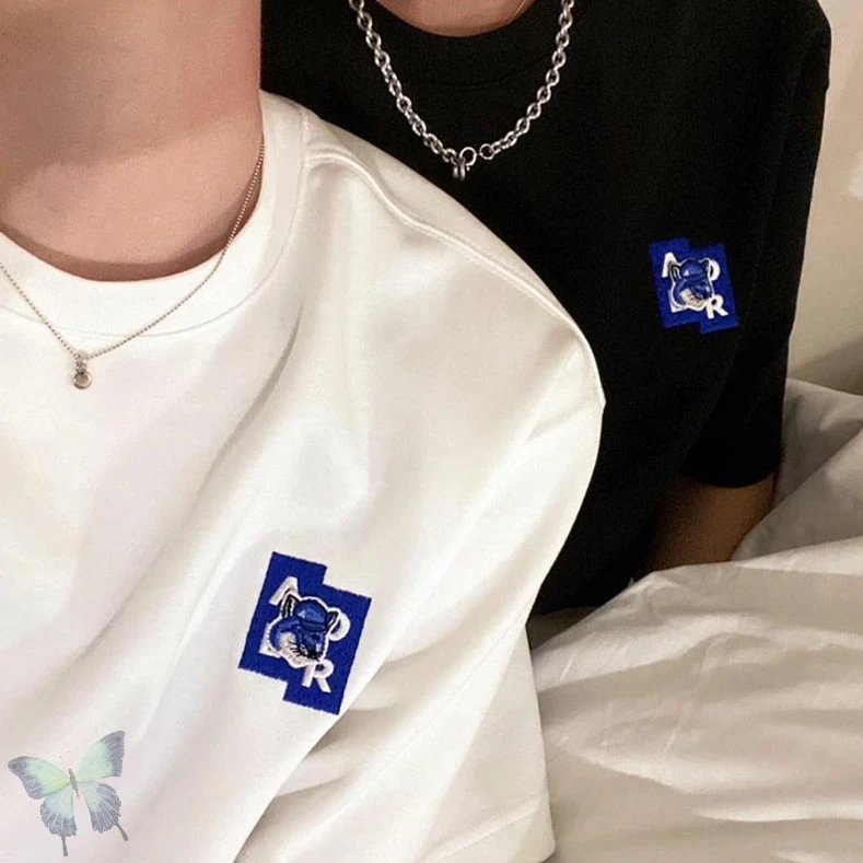 

Ader Error T Shirt Real Photo Mount Qomolangma Adererror T-shirt Unisex Streetwear Top Tees