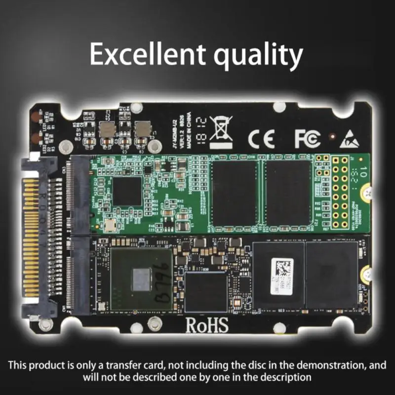 Переходник M.2 SSD/U.2 PCI 2 в 1 NVMe и SATA NGFF SFF-8639 для настольных компьютеров | Компьютеры
