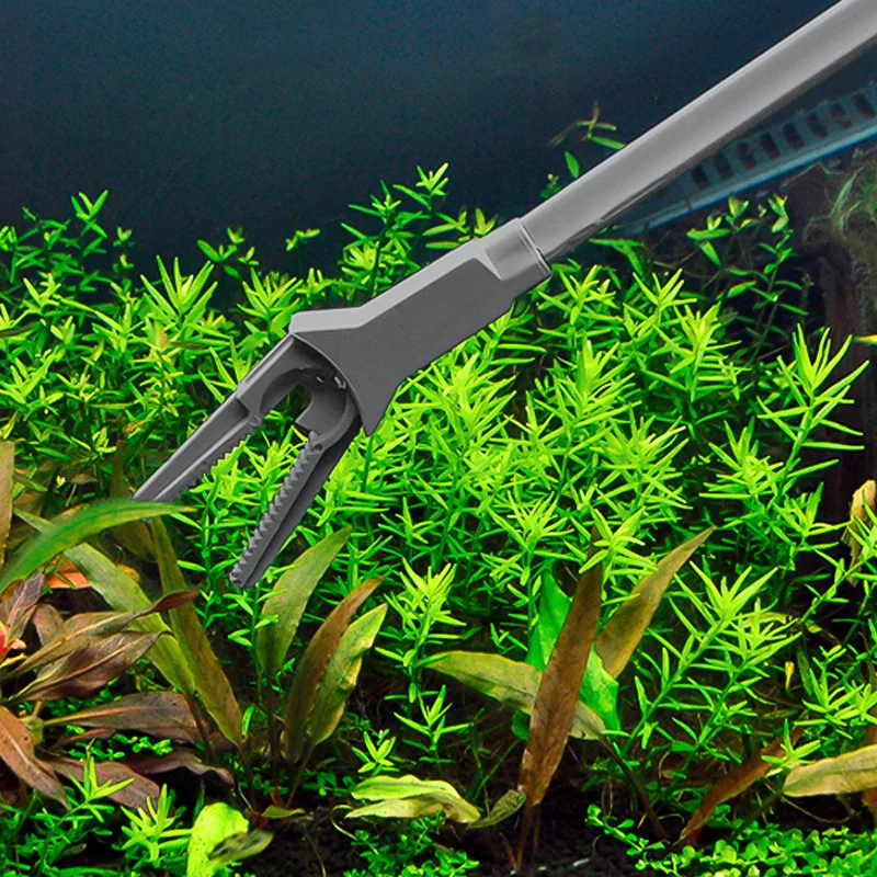 Плоскогубцы аквариум Прямой пинцет очищающий зажим завод Обрезка ЩИПЦЫ Пластик