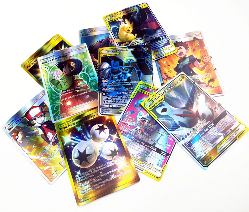 120 шт./компл. тег команды Pokemon TAKARA TOMY боевые игрушки хобби Коллекционирование игра