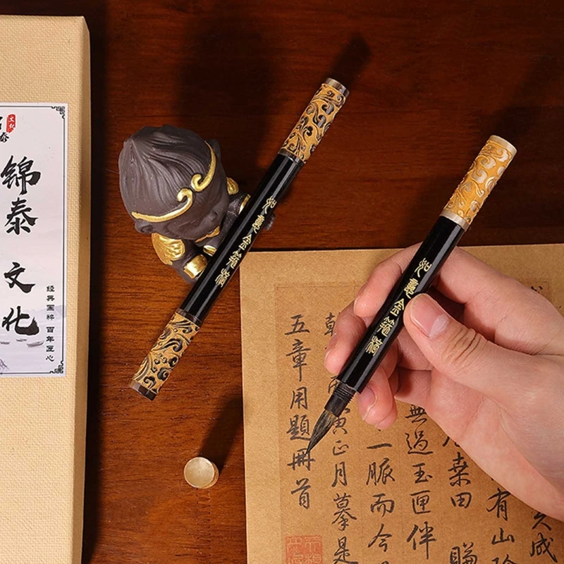 Кисть для китайской каллиграфии со стандартной крышкой подходит