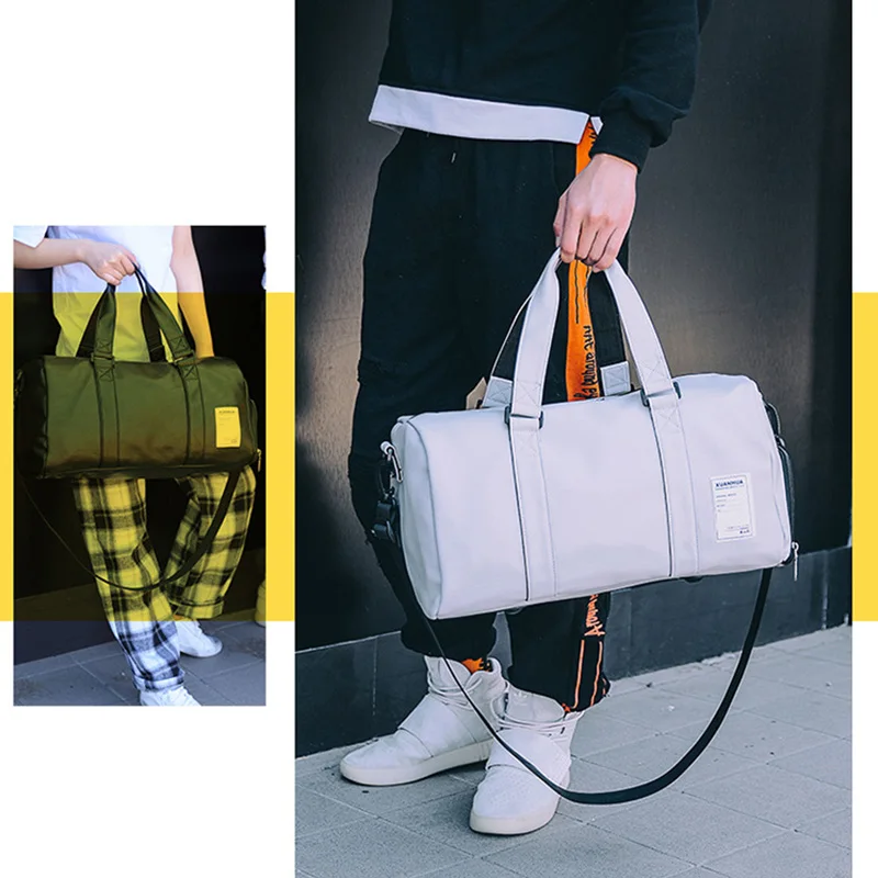 Спортивная сумка XA156G кожаная для тренировок йоги фитнеса путешествий | Спорт и