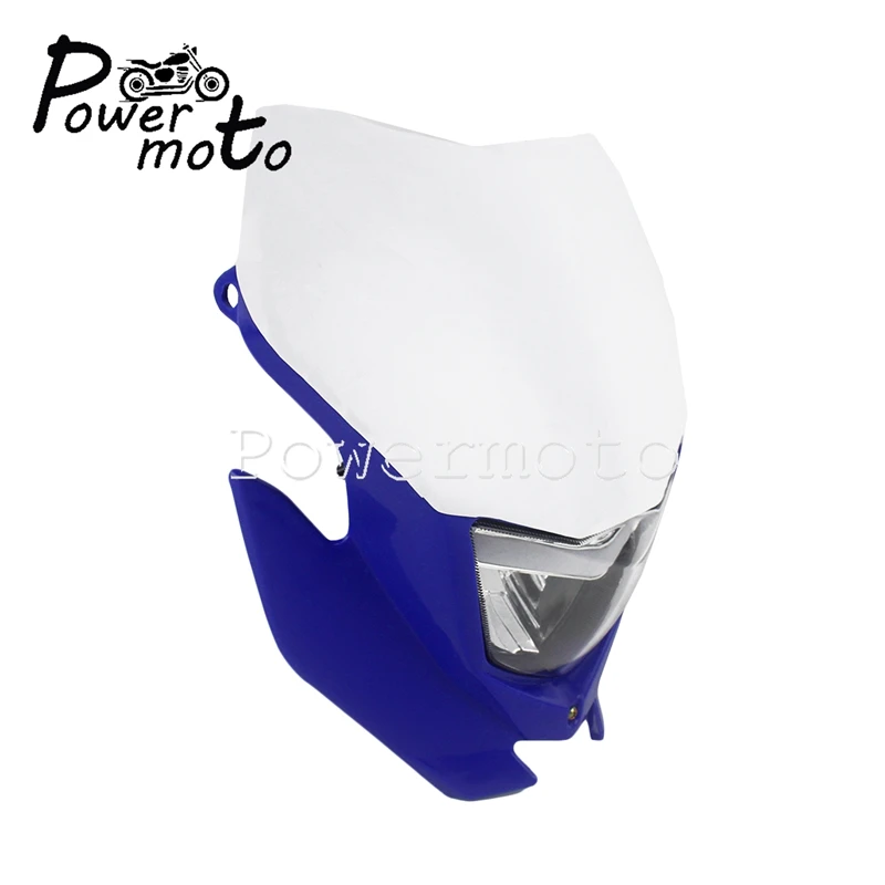 Передняя светодиодная противотуманная фара для мотокросса маска ходовой фары