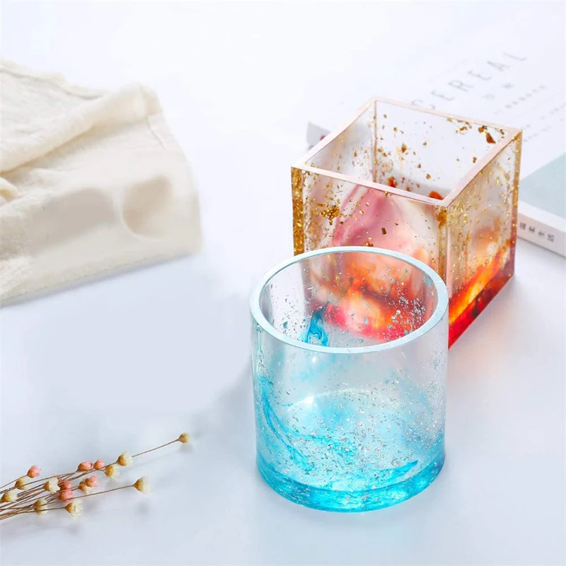 

Смола формы, силиконовые формы для изготовления ювелирных изделий ящик для хранения с крышкой смолы литейная Art Пресс-формы DIY пресс-формы д...