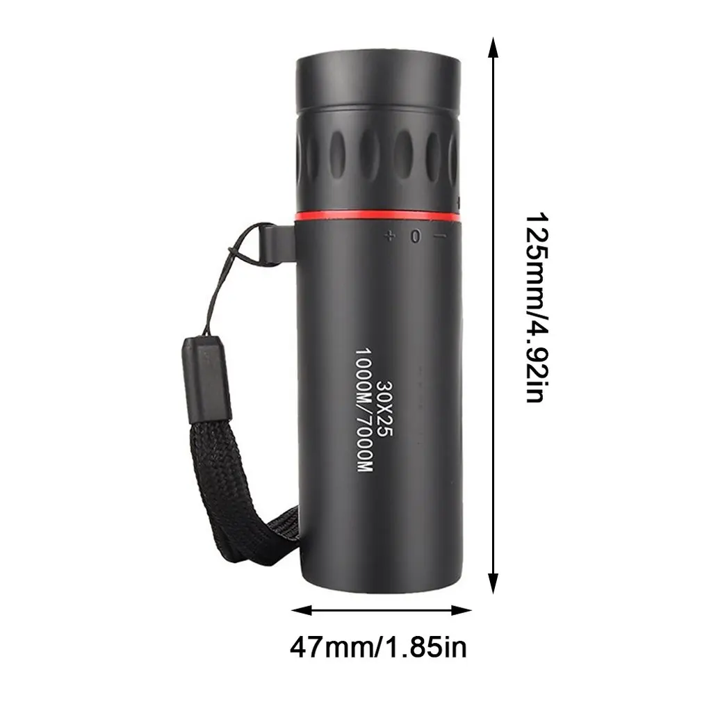 

Hd Optical Monocular Low Night Waterproof Mini Portable Zoomable Telescope For Travel Hunting Scope