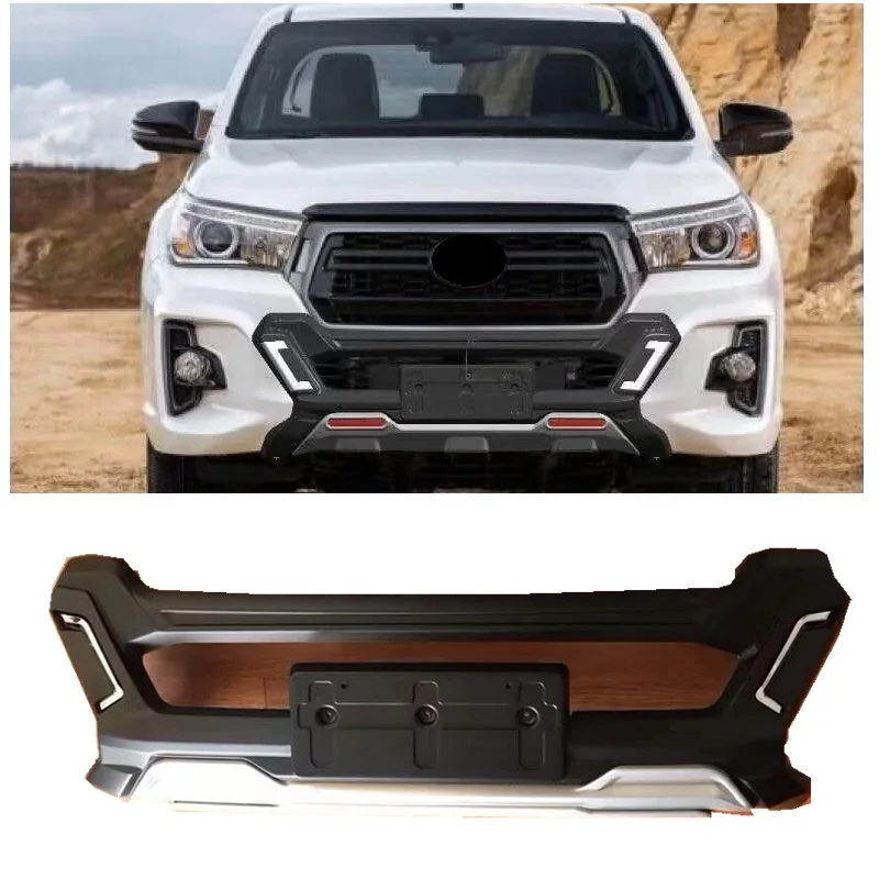 Наружные автомобильные аксессуары передний бампер Светодиодная панель накладки