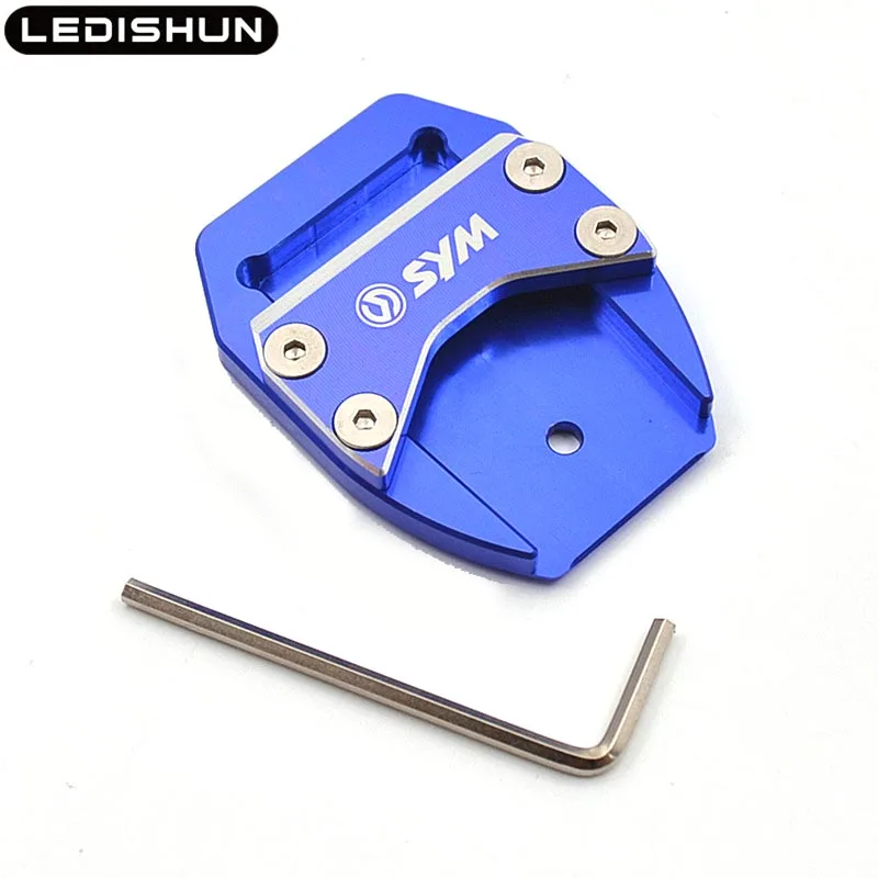 Алюминиевая боковая подставка с ЧПУ для мотоцикла увеличительная пластина SYM