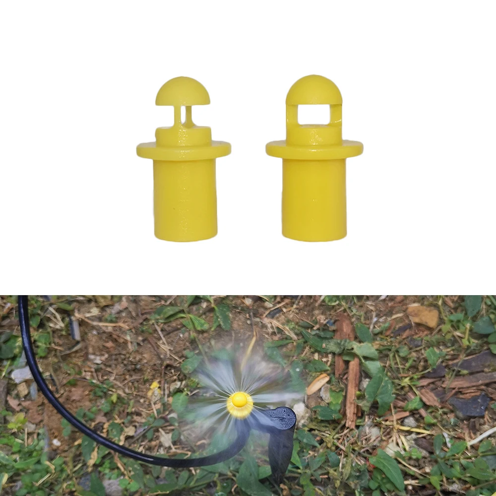 50 шт. рефракционная Форсунка для орошения диаметр 6 мм|Спринклеры сада| |