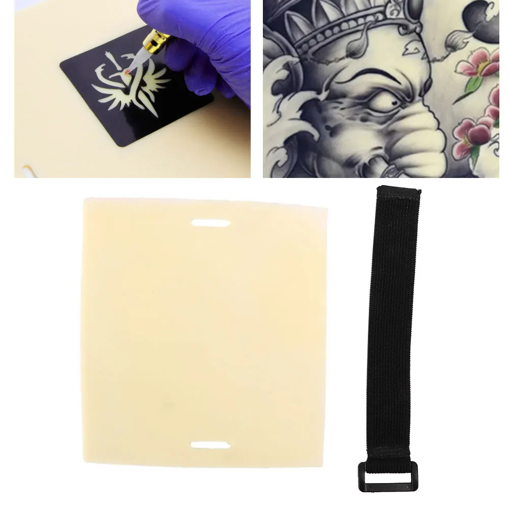 

Professional Tattoo Practice Skin Non Toxic Health Soft Silicone Microblading Training Skin Essential Tools For Tattoos Training