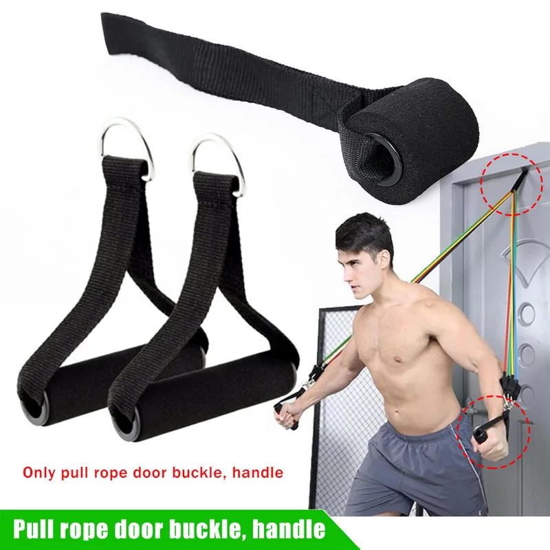 

Домашний Фитнес Эластичный тренировочный ремень сопротивление лента над дверью Якорь тянущаяся веревка дверная Пряжка оптовая продажа