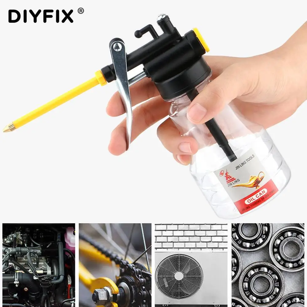 Пистолет для смазки DIYFIX 250 мл масляный насос баночка смазочного масла