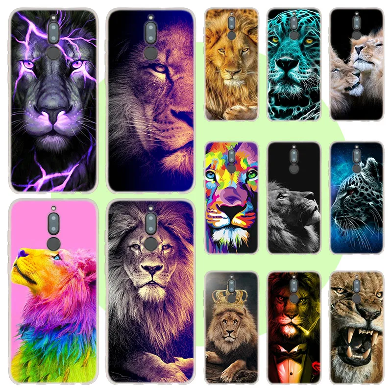 

Lion Alpha Male Phone Case For Huawei Mate 30 20 10 Lite Pro 20X Nova 3 4 5t 3epro 5i Y7a LITE Plus