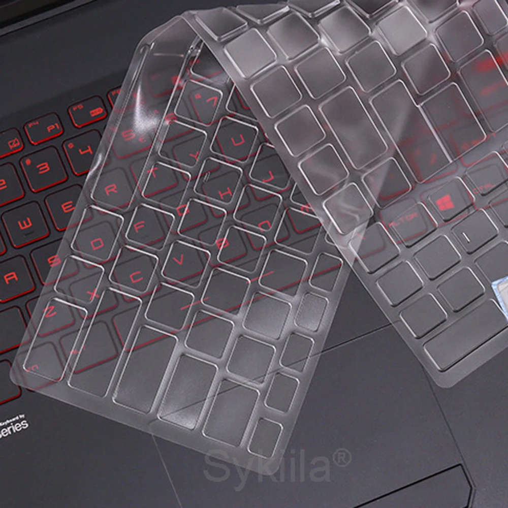 Чехол для клавиатуры MSI GL75 GL73 GL72 GL72M GL65 GL63 GL62MVR GL62M GL62VR GL62 прозрачный силиконовый