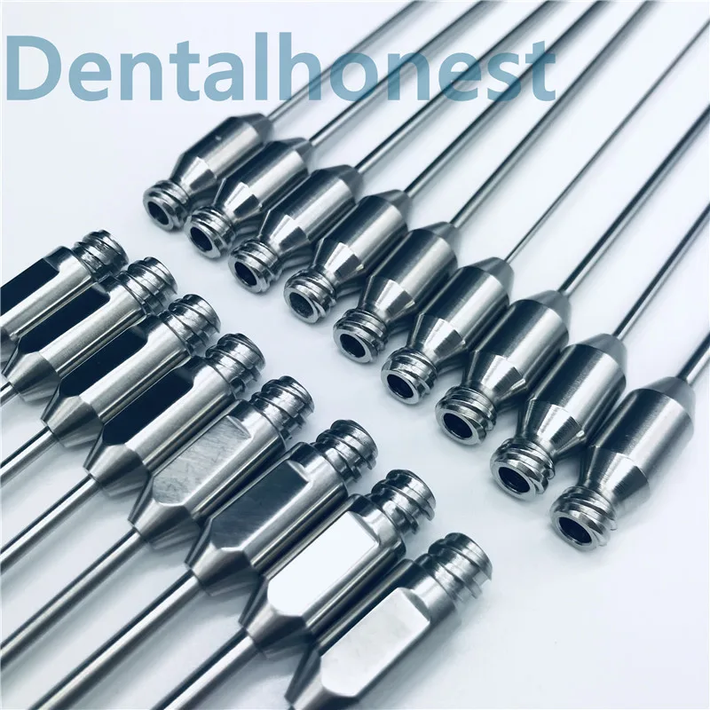 Косметический инструмент для пластической хирургии двойное отверстие Cannula Micro