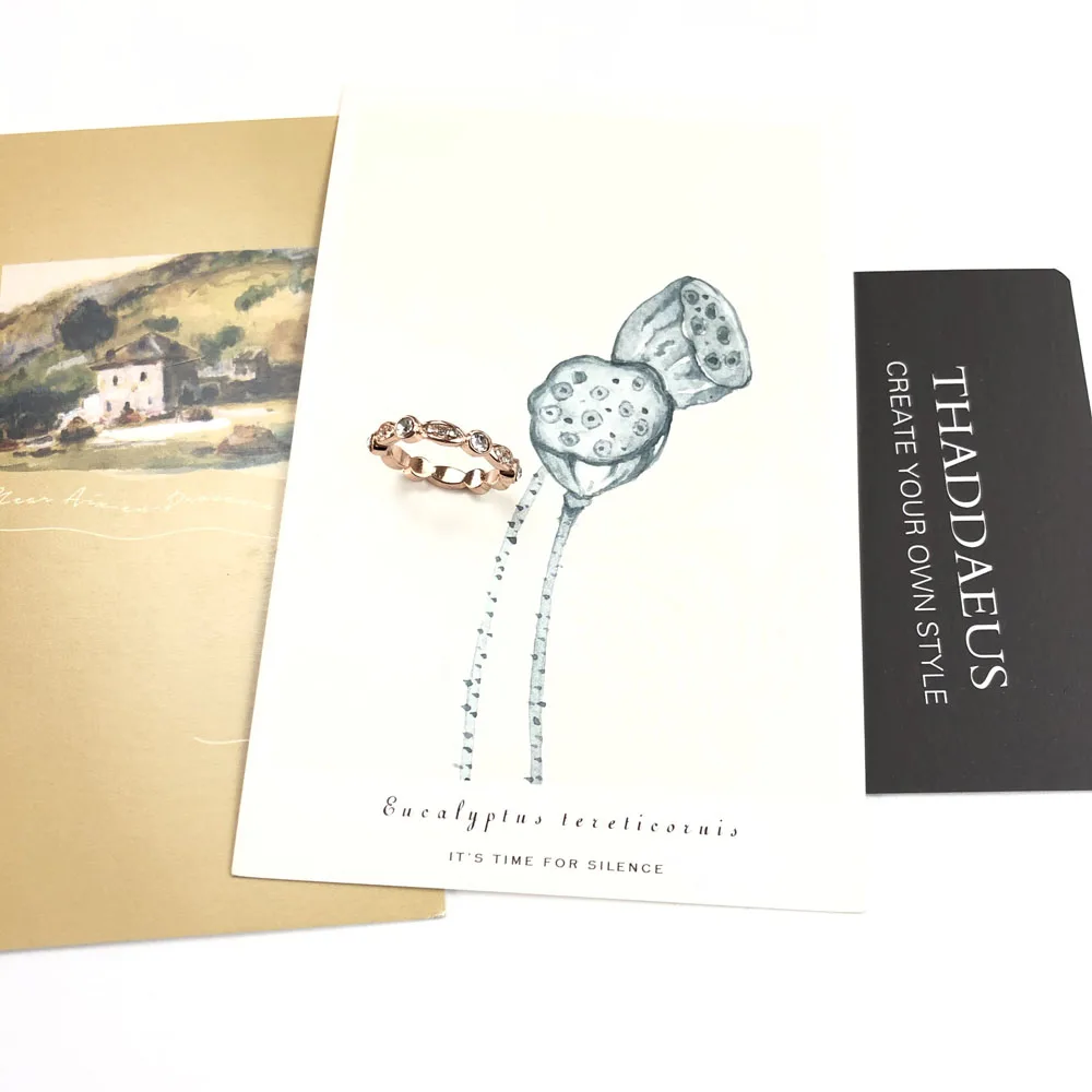 Роза с волнами длинного диапазона кольцо Европа Стиль Glam Модные Качественные