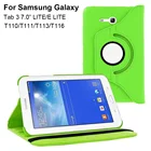 Чехол из искусственной кожи для Samsung Galaxy Tab 3 Lite, 7 дюймов, T110, T111, Tab E