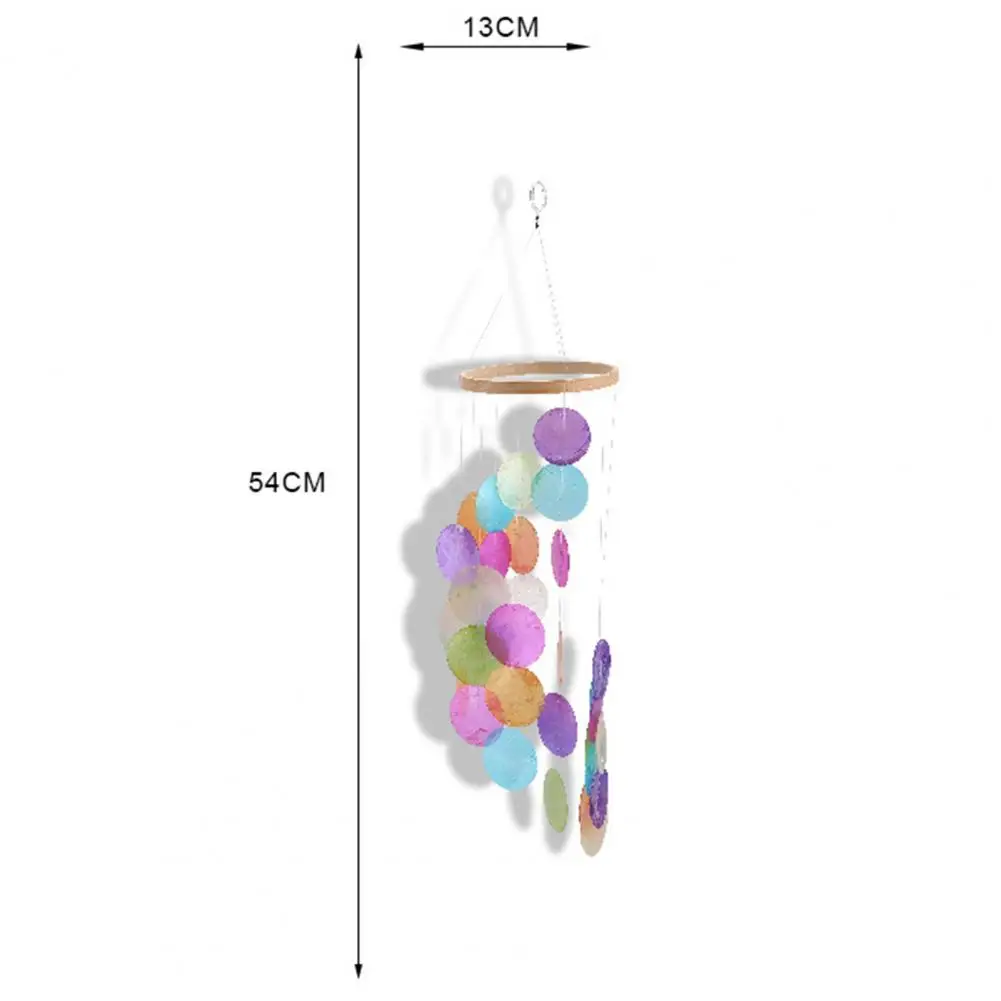 

Wind Bell Wind Chime Decorative Hanging Design Multi-Color Delicate Indoor Hanging Wind Bell for Balcony