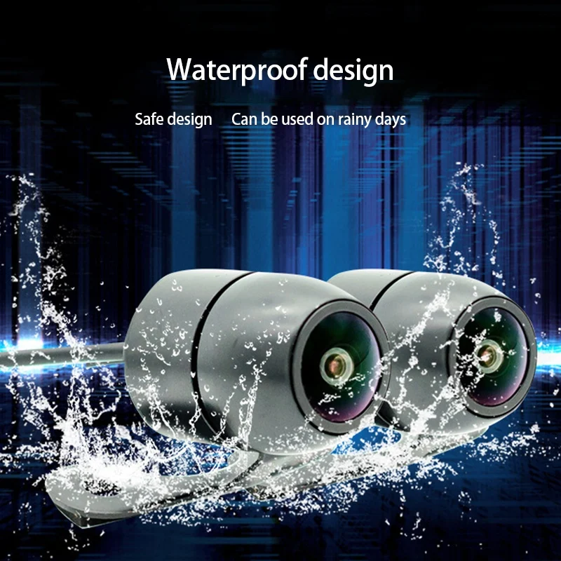 1080P HD 3 INCH Dual Camera Motorcycle DVR Dash Cam Driving Recorder G-Sensor | Автомобили и мотоциклы