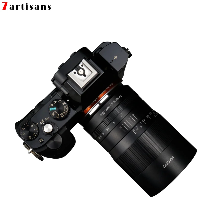 7artisans макро SLR 60 мм f2.8 Full HD Камера объектив рыбий глаз с постоянным фокусным
