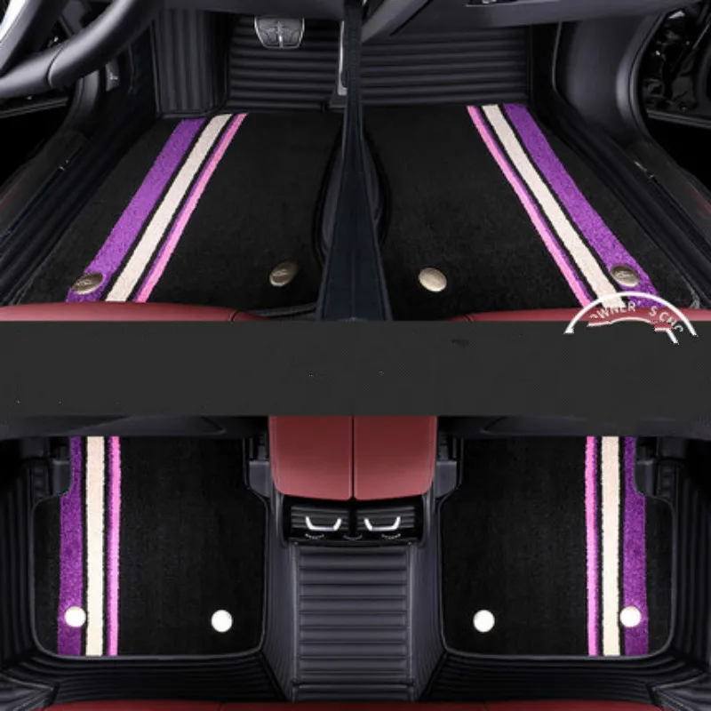 Полностью закрытые водонепроницаемые коврики без запаха на заказ прочные