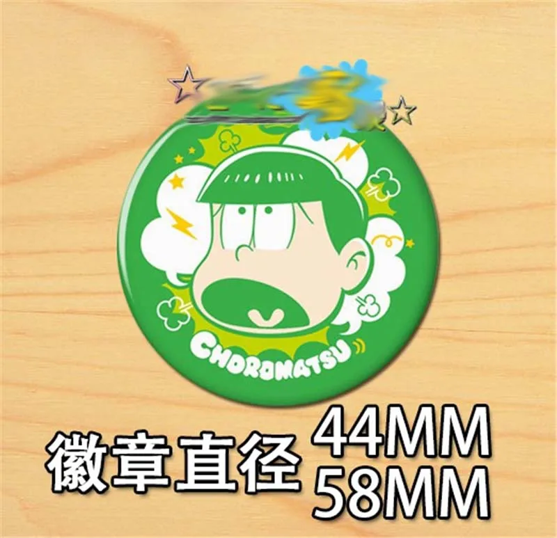 Osomatsu-san 6 шт. мультяшная Женская Брошь значок булавка для рюкзака сумки