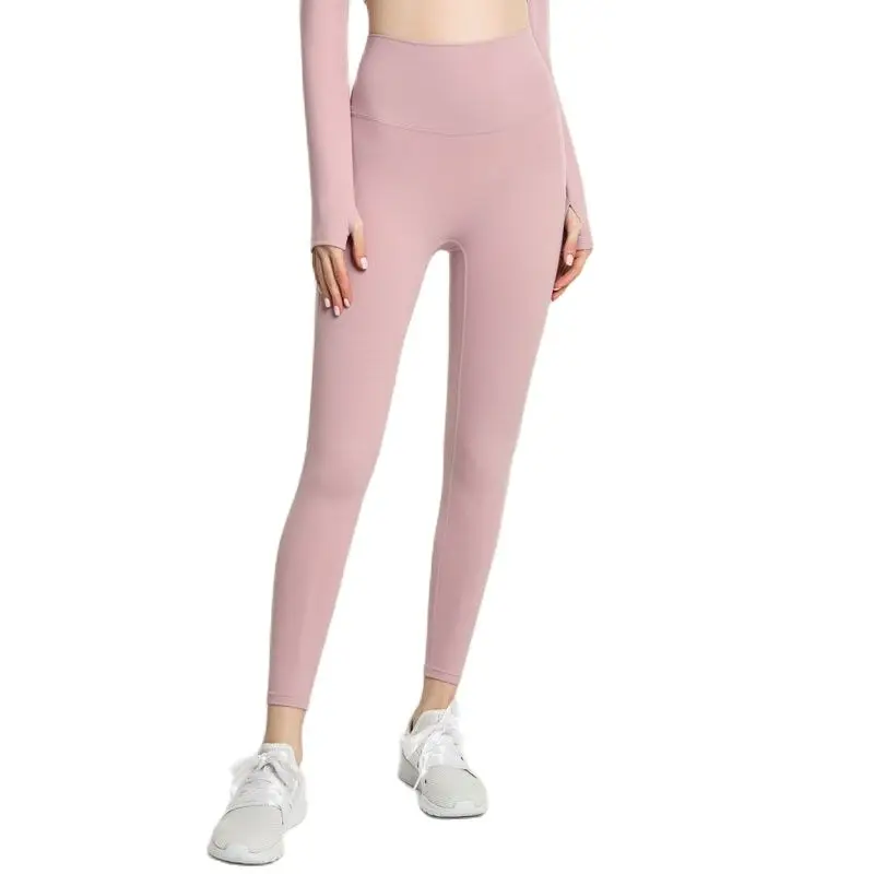 Штаны NCLAGEN для йоги с высокой талией леггинсы карманами спортивные женские