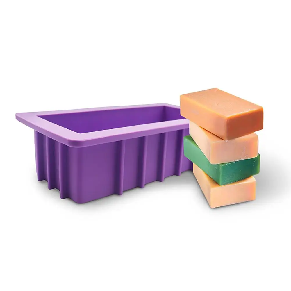 

Silicone Soap Molds Non-stick DIY Baking Molds for Soap Muffin Loaf Making