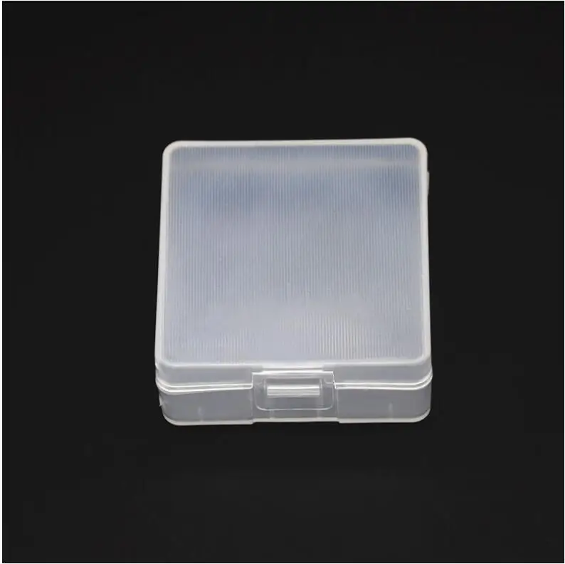 

500pcs/lot High Quality Portable Plastic Battery Storage Box for 2pcs 9V 6F22 Batteries Container Holder Protective Case