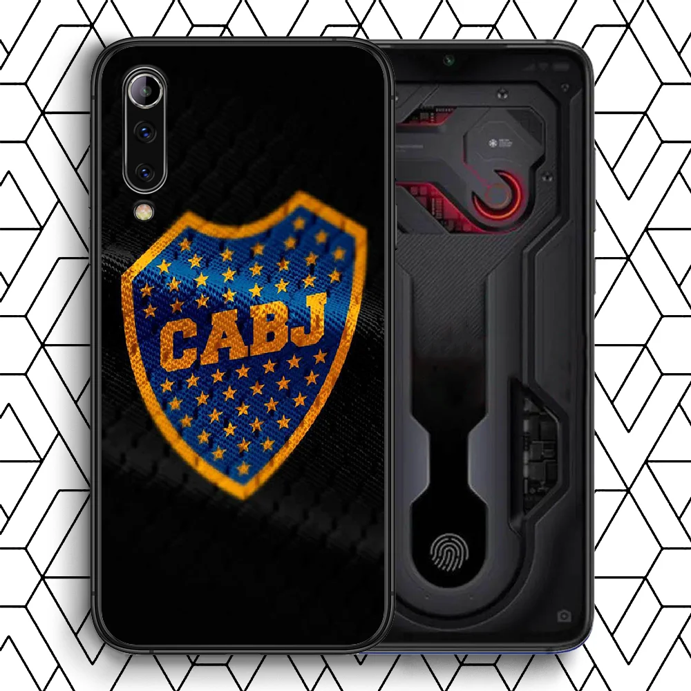 

Boca Juniors Soccer Phone Case For Xiaomi Mi Note 10 A3 9 MAX 3 A2 8 9 Lite Pro Ultra black Waterproof Trend Prime Luxury Back