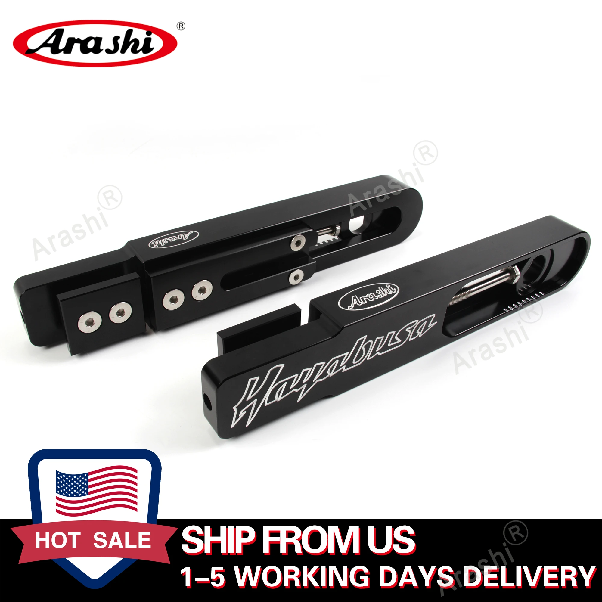 Комплект удлинителей араси для SUZUKI HAYABUSA GSXR1300 1999 2007 Swingarm расширенный поворотный