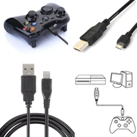 1m long usb charger cable play charging cord line for sony playstation ps4 4 wireless controller black
