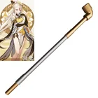 Genshin Impact Ningguang Косплей табачная трубка курительная трубка аниме заколка для волос заколка для Хэллоуина аксессуар для костюма реквизит головной убор