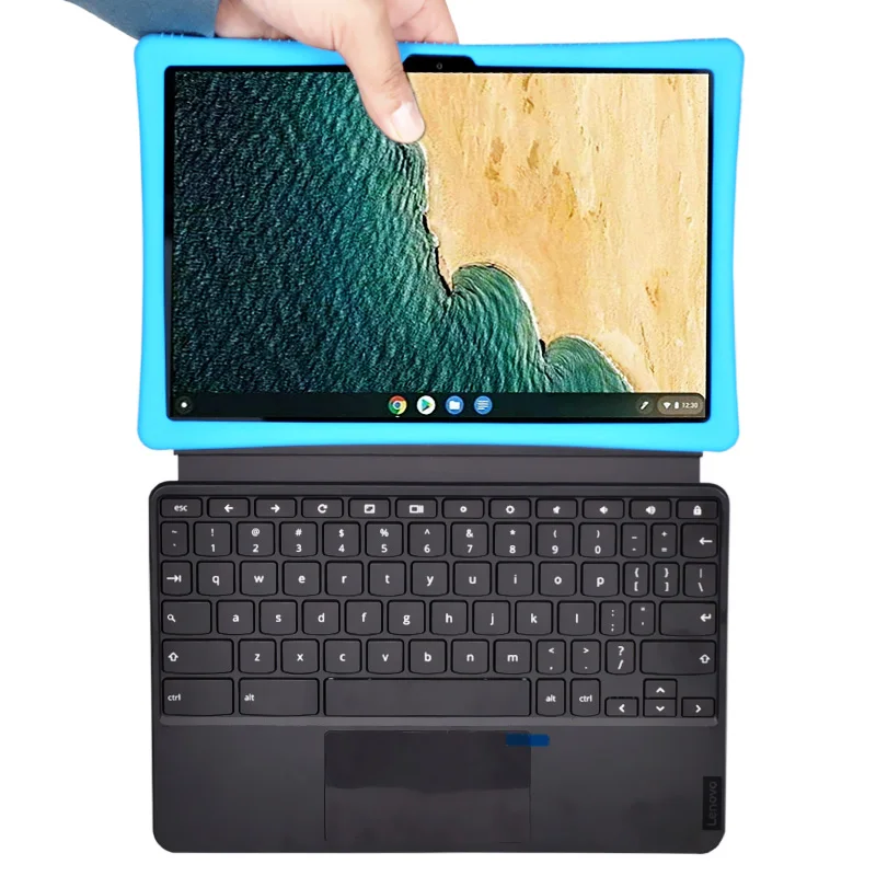 case for lenovo chromebook duet ct x636f 10 1inch tablet cover soft silicon stand holder funda case for lenovo duet chromebook free global shipping