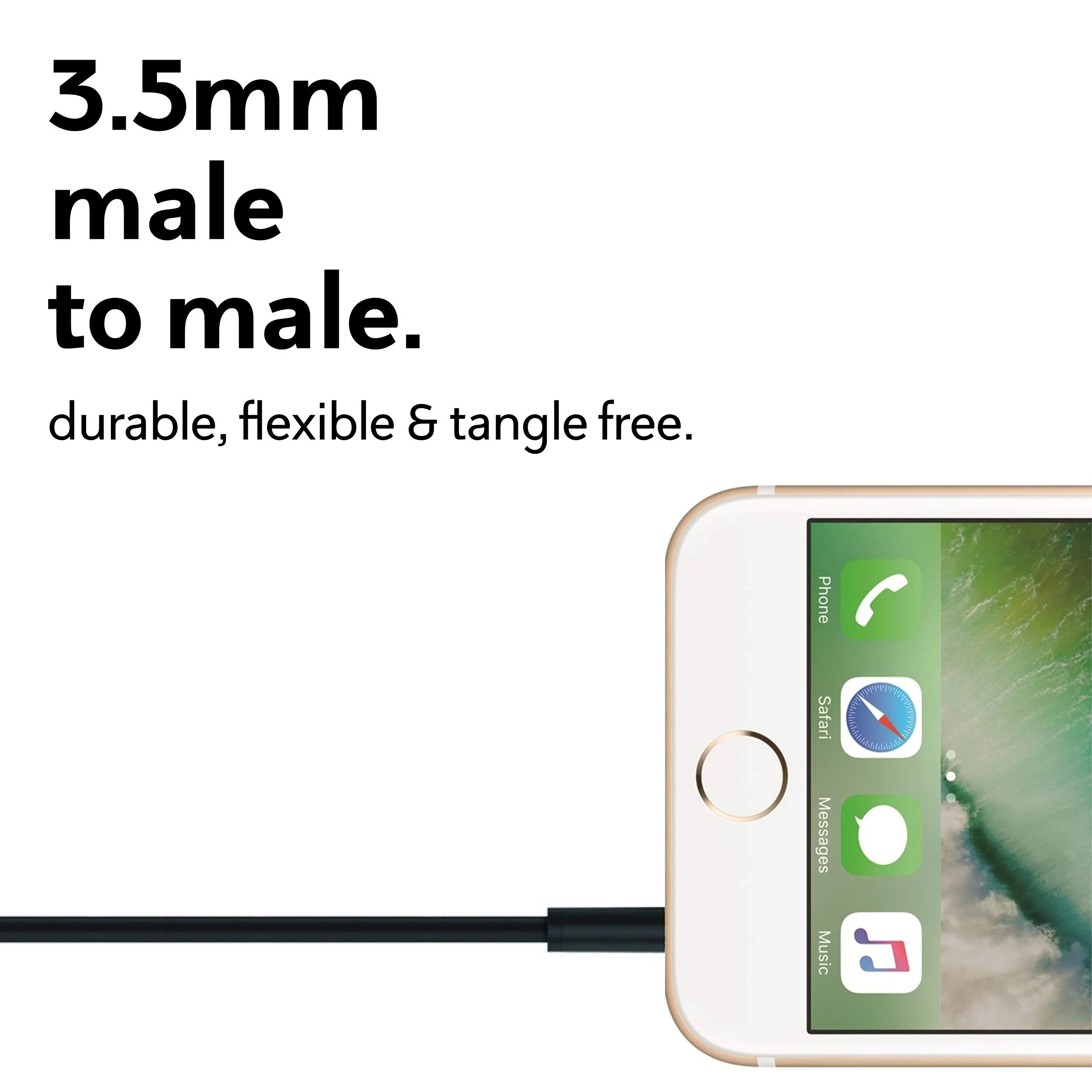 Сменный аудио кабель с микрофоном и управлением для Beats by Dr Dre наушники Solo Studio