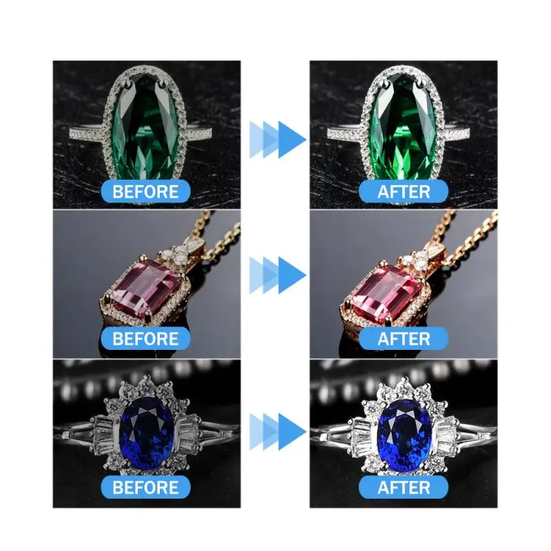 

Multi-Function Purpose Cleaner Metal Gemstone Jewelry Gold Watch Diamond Ring Cleaning Spray Instant Shine Jewelry Cleaner