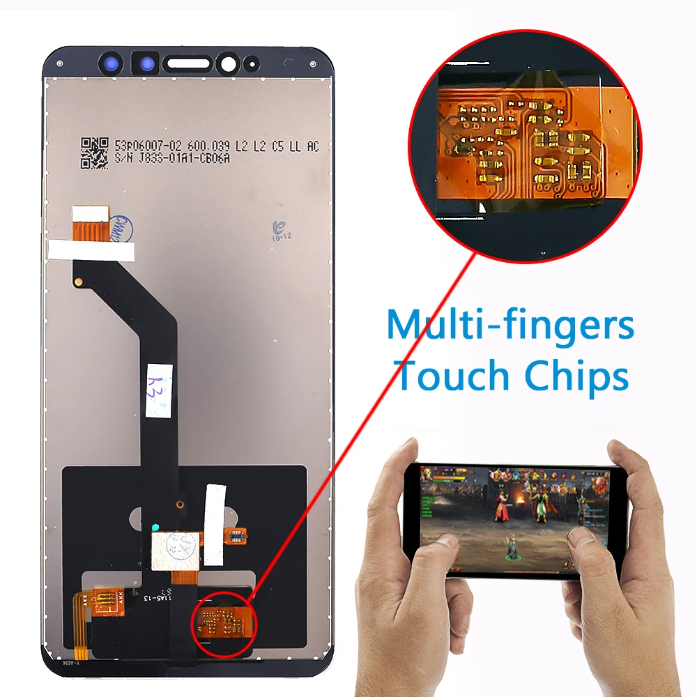 ЖК дисплей Vancca для Xiaomi Redmi s2 5 99 дюйма кодирующий преобразователь сенсорного