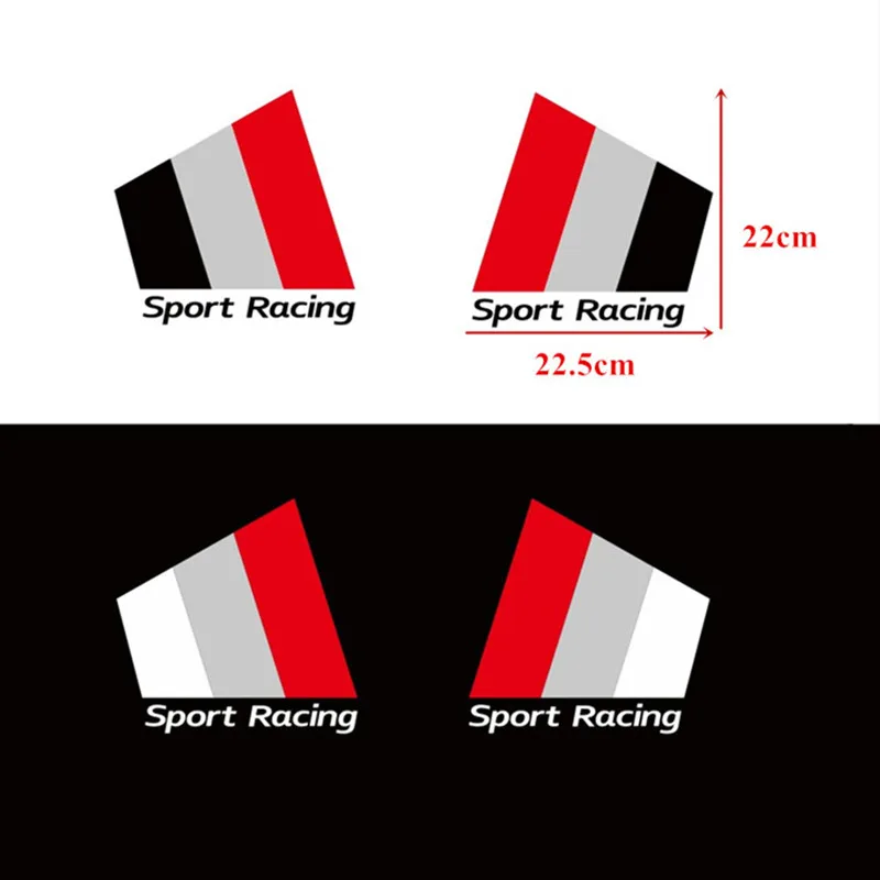 

Car stickers FOR Audi TT RS A4 A6 Q5 A3 Q3 Q7 A5 A8 body sports decal tail personalized stickers
