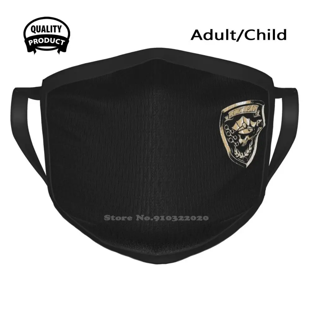 Полицейский отряд Инферно угловая маска с принтом маски для лица полицейский